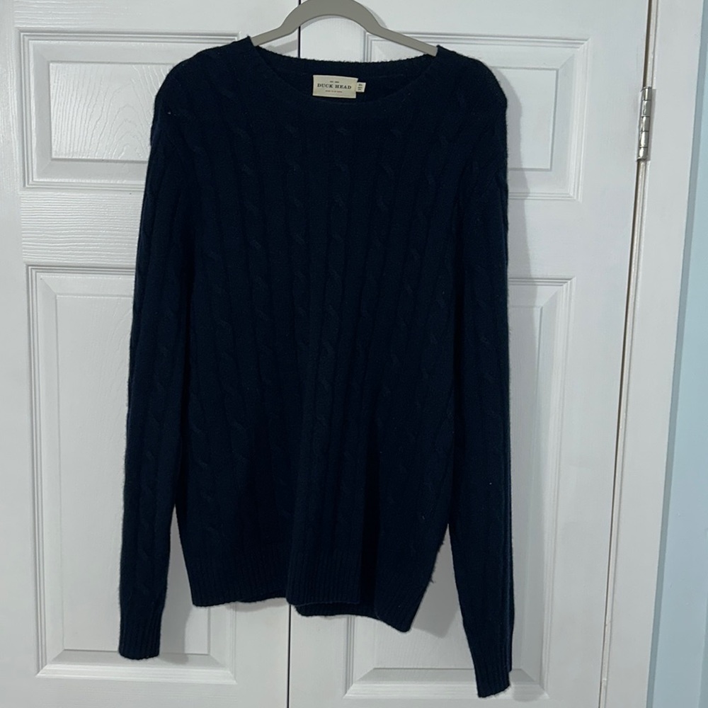 Duck Head 100% cashmere sweater, Men’s XL